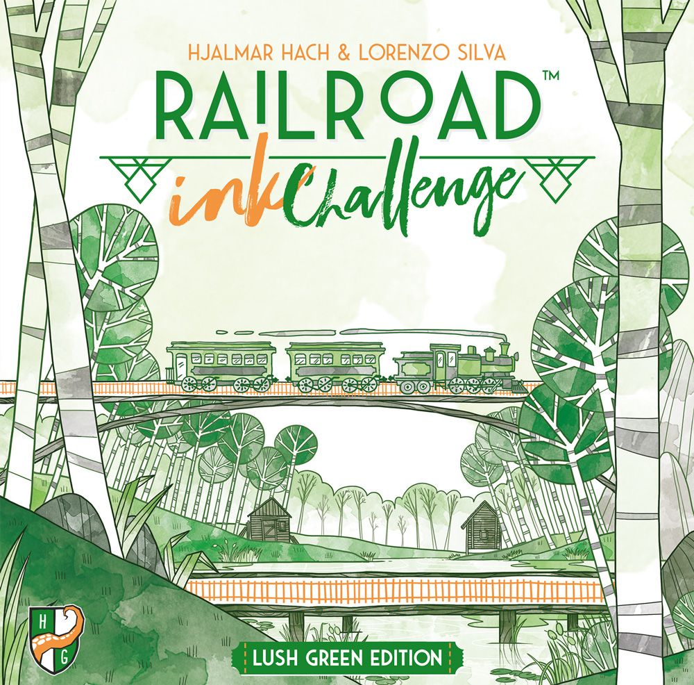 【桌遊】Railroad Ink Challenge