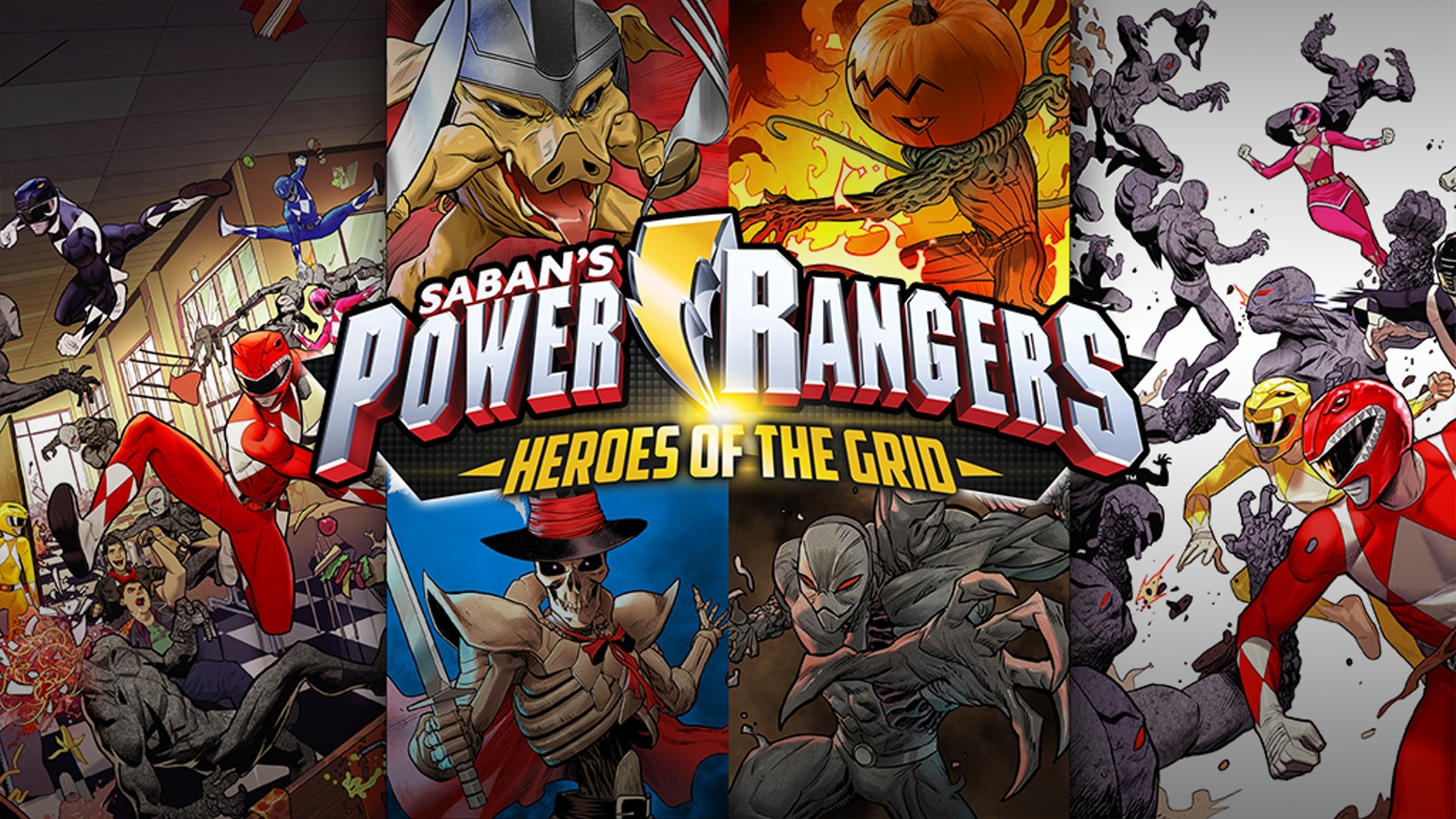 桌遊】Power Rangers: Heroes Of The Grid - 那隻哈士奇挖的桌遊坑