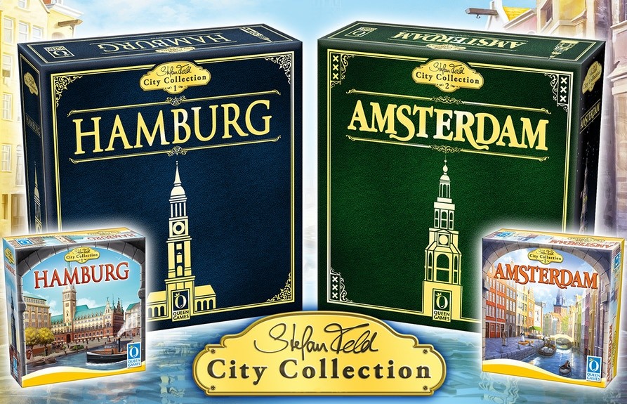 【桌遊】Stefan Feld City Collection – Hamburg & Amsterdam