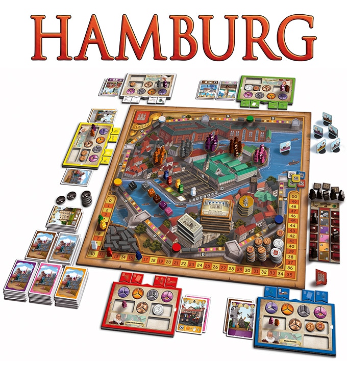 桌遊 Stefan Feld City Collection - Hamburg & Amsterdam