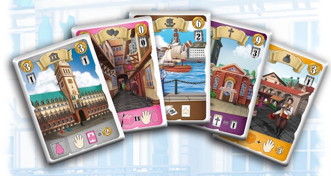 桌遊 Stefan Feld City Collection - Hamburg & Amsterdam