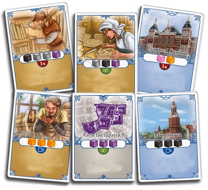 桌遊 Stefan Feld City Collection - Hamburg & Amsterdam