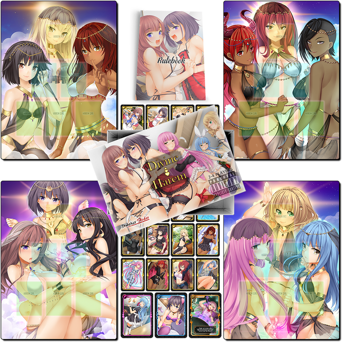 桌遊 Divine Harem Card Game