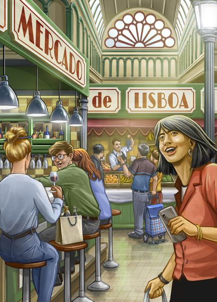 【桌遊】Mercado de Lisboa（里斯本集市）（附試玩連結）