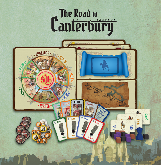 桌遊 The Road to Canterbury