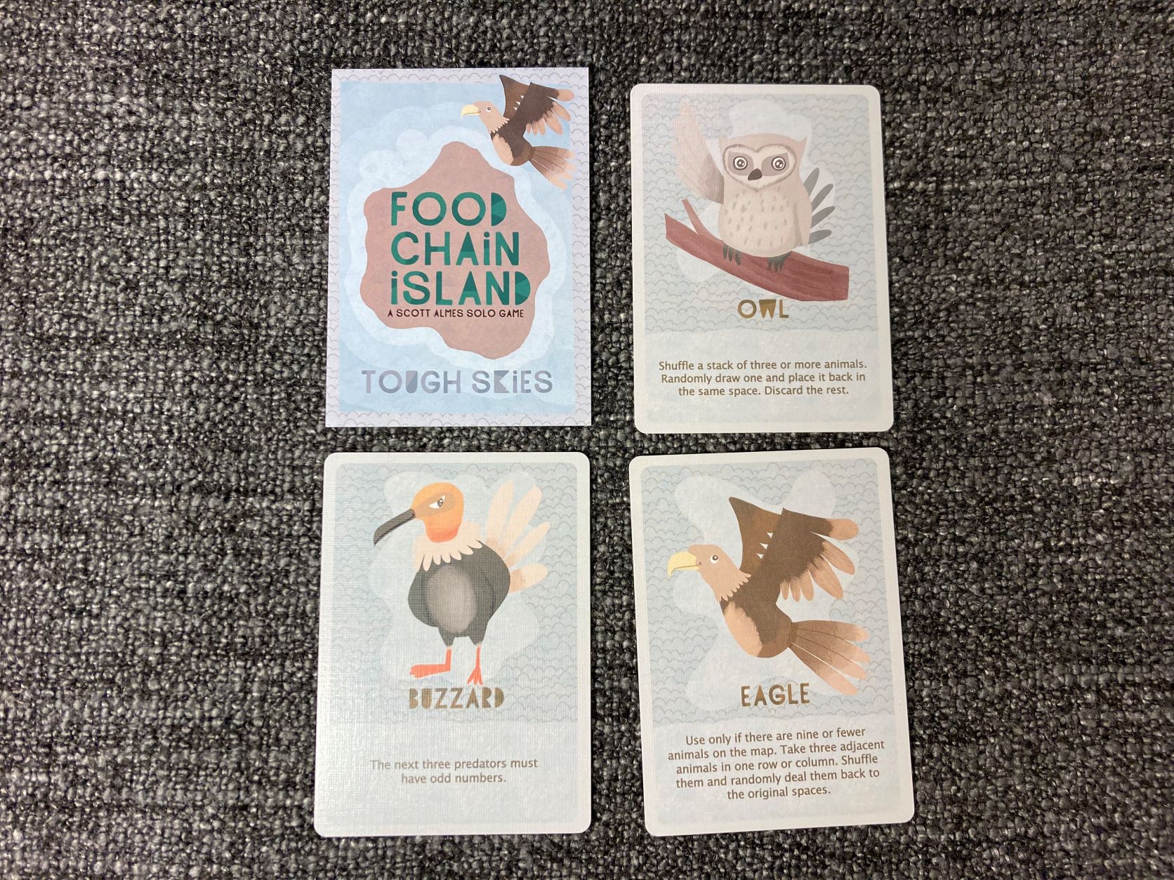 桌遊開箱 Food Chain Island