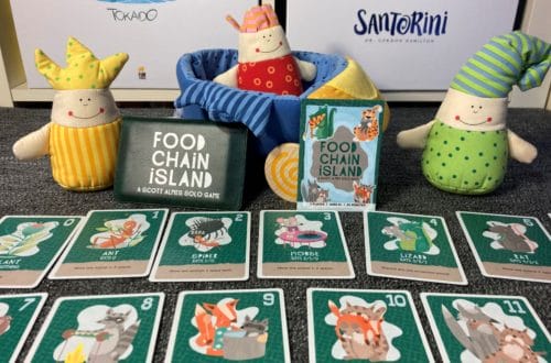 【桌遊開箱】Food Chain Island
