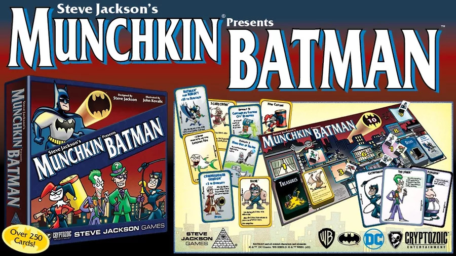 桌遊 Munchkin Presents Batman