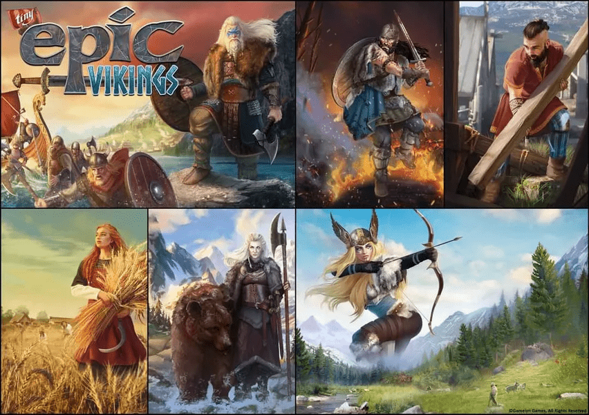 桌遊 Tiny Epic Vikings